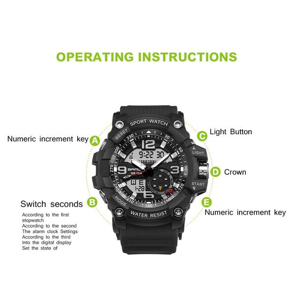 s shock military watches army men's wristwatch led quartz watch digtial dual time men clock 759 reloj hombre sport watch army wmtrdh, Silver
s shock military watches army men's wristwatch led quartz watch digtial dual time men clock 759 reloj hombre sport watch army wmtrdh, Silver