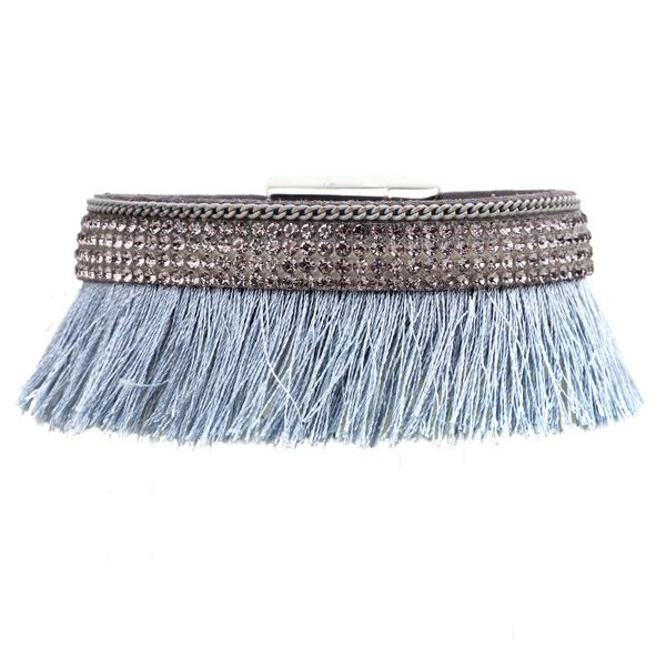 2021 new fashion women tassel bracelet rhinestone multicolor wide wristband bracelet designer jewelry lady bracelets gift, Black
2021 new fashion women tassel bracelet rhinestone multicolor wide wristband bracelet designer jewelry lady bracelets gift, Black