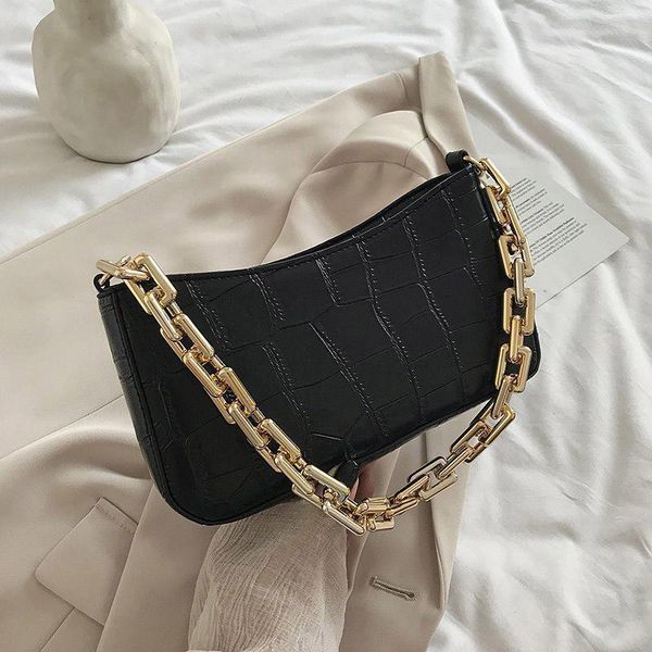 shoulder bags alligator pattern armpit for women 2021 fashion pu leather solid color chain handbags female hobo bag sac femme
shoulder bags alligator pattern armpit for women 2021 fashion pu leather solid color chain handbags female hobo bag sac femme