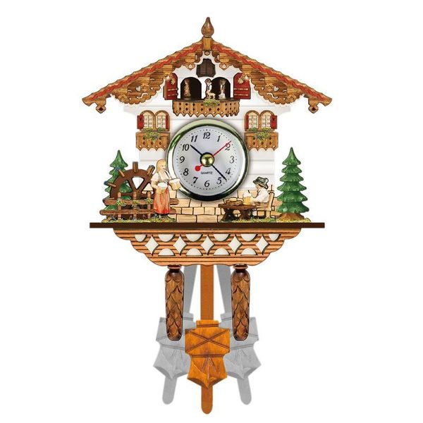 retro 3d cartoon cuckoo wall clock wooden european style living room bedroom cuckoo clock household diy without battery
retro 3d cartoon cuckoo wall clock wooden european style living room bedroom cuckoo clock household diy without battery