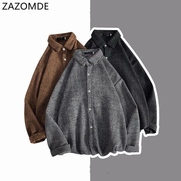 zazomde spring and autumn simple loose retro harajuku style men's long-sleeved shirt trend solid color thick shirt jacket c1212, White;black
zazomde spring and autumn simple loose retro harajuku style men's long-sleeved shirt trend solid color thick shirt jacket c1212, White;black