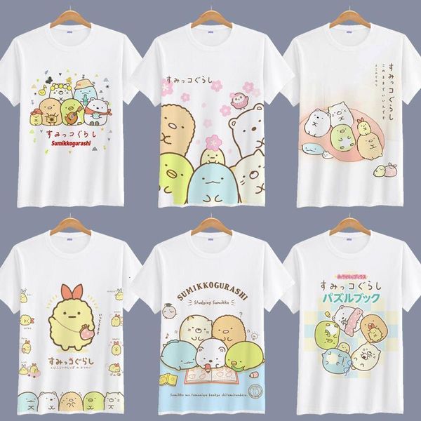 2019 new anime sumikko gurashi cotton t shirt for women student cartoon o neck short sleeve t-shirts summer clothes tees, White
2019 new anime sumikko gurashi cotton t shirt for women student cartoon o neck short sleeve t-shirts summer clothes tees, White