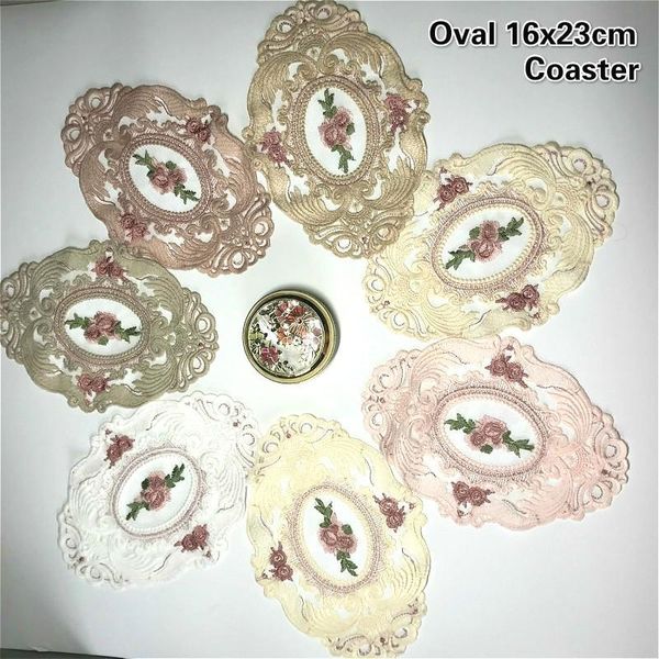 mats & pads oval european lace embroidered classical coffee table mat vase dessert fruit plate banquet party wedding decoration
mats & pads oval european lace embroidered classical coffee table mat vase dessert fruit plate banquet party wedding decoration