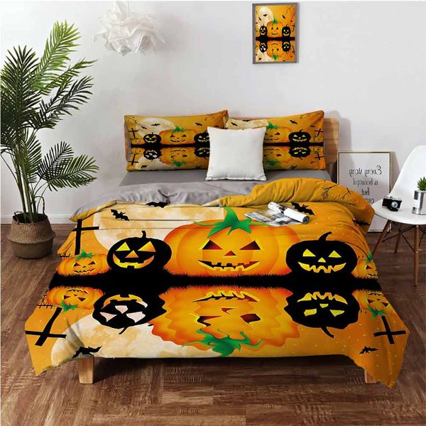 spooky carved halloween jack o lantern and full moon with bats and grave lakebedding 3-piece set
spooky carved halloween jack o lantern and full moon with bats and grave lakebedding 3-piece set