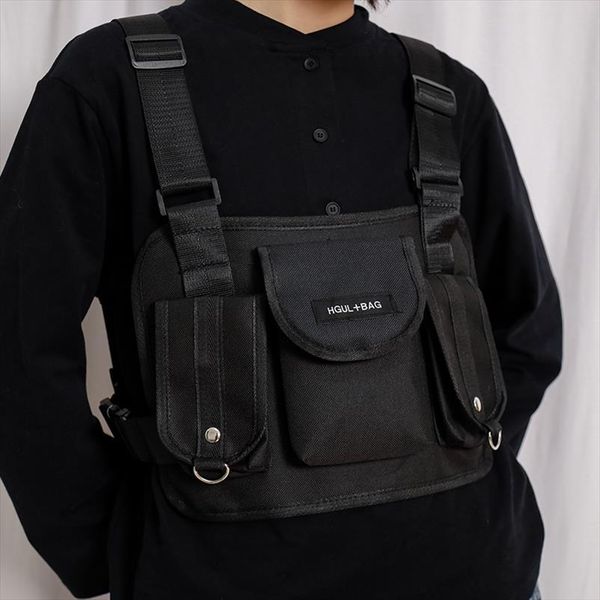 tactical chest pack bag for men women black vest kanye waist packs tactical chest rig streetwear bags fashion men shoulder bag
tactical chest pack bag for men women black vest kanye waist packs tactical chest rig streetwear bags fashion men shoulder bag