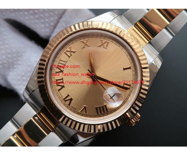 wristwatches new sapphire 41mm 126333 roman stainless steel champagne automatic mechanical men's watch watches, Slivery;brown
wristwatches new sapphire 41mm 126333 roman stainless steel champagne automatic mechanical men's watch watches, Slivery;brown