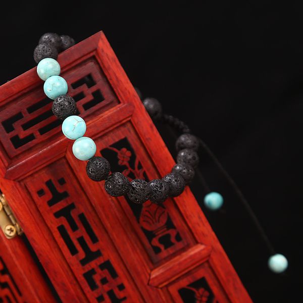 stone lava matte adjustable bracelet men women natural black volcanic beads buddha yoga weaving bracelets hand braided j, Golden;silver
stone lava matte adjustable bracelet men women natural black volcanic beads buddha yoga weaving bracelets hand braided j, Golden;silver