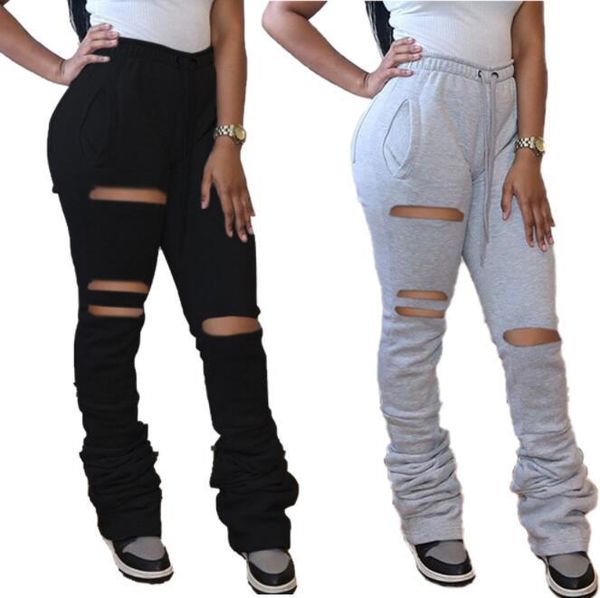 women's pants & capris women elastic stacked leggings high waist flare bell bottom ruched hole trousers draped jogger sweatpants, Black;white
women's pants & capris women elastic stacked leggings high waist flare bell bottom ruched hole trousers draped jogger sweatpants, Black;white