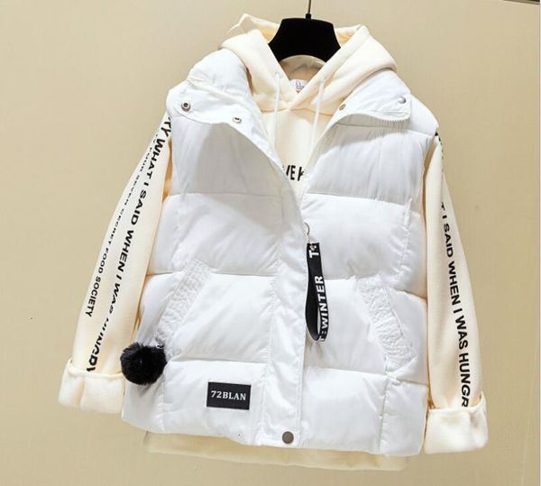 women's vests 2021 autumn and winter simple blazer ladies vest solid color female veste femme parkas chalecos para mujer casaco femini, Black;white
women's vests 2021 autumn and winter simple blazer ladies vest solid color female veste femme parkas chalecos para mujer casaco femini, Black;white