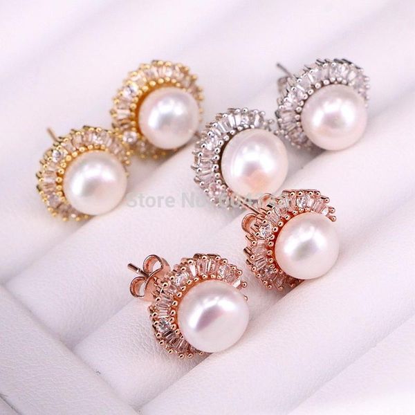 stud 10pairs zyz339-2928 cz crystal cute shell pearls earrings jewelry wedding, Golden;silver
stud 10pairs zyz339-2928 cz crystal cute shell pearls earrings jewelry wedding, Golden;silver