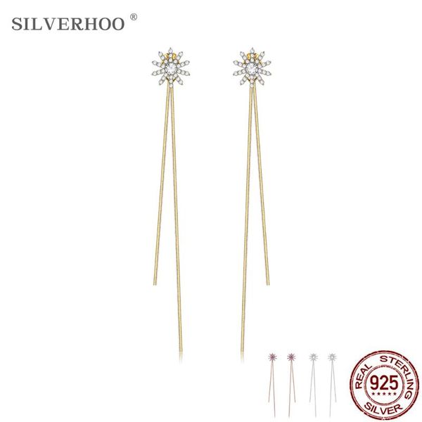 dangle & chandelier silverhoo 925 sterling silver earrings for women full zircon shiny snowflake tassel drop earring romantic anniversary je
dangle & chandelier silverhoo 925 sterling silver earrings for women full zircon shiny snowflake tassel drop earring romantic anniversary je
