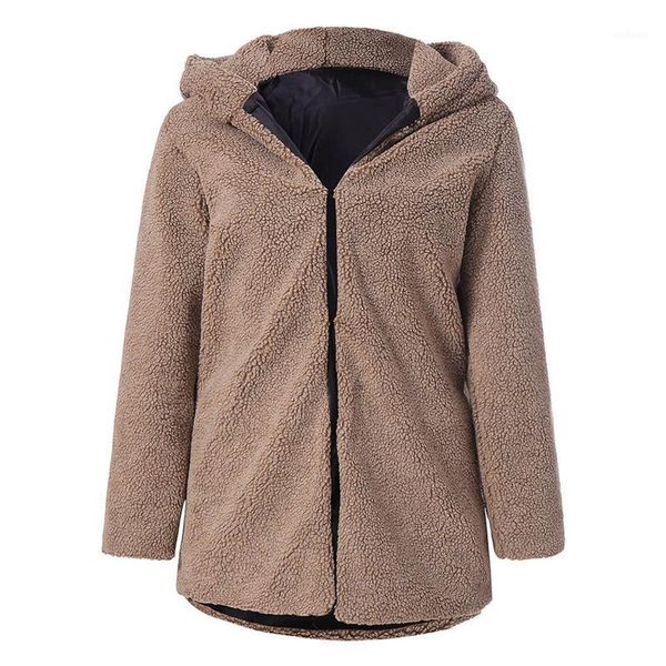 women plush coat parka fashion zipper hooded long sleeve winter warm plush coat with pocket solid color overcoat parka women1, Black
women plush coat parka fashion zipper hooded long sleeve winter warm plush coat with pocket solid color overcoat parka women1, Black
