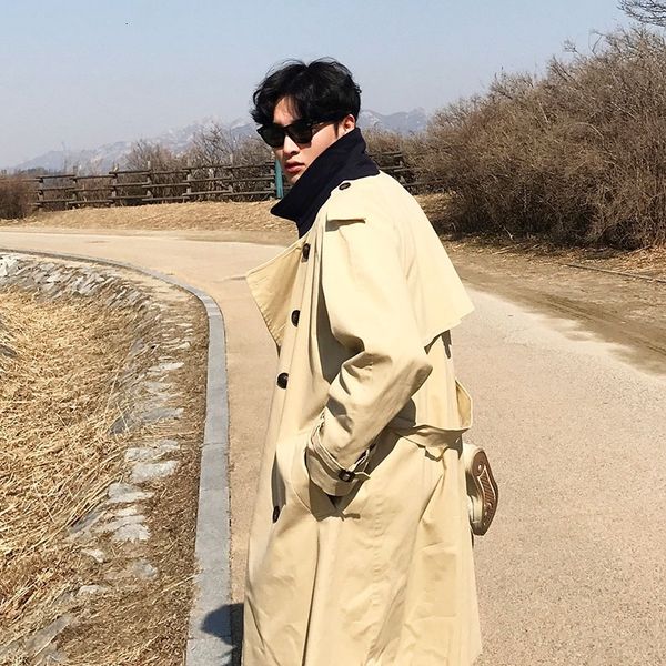 2021 New Spring Men's Blouses Long Thin-cut Loose Thrust Through Occasional Man's Windbreaker. CLVI, Tan;black
2021 New Spring Men's Blouses Long Thin-cut Loose Thrust Through Occasional Man's Windbreaker. CLVI, Tan;black