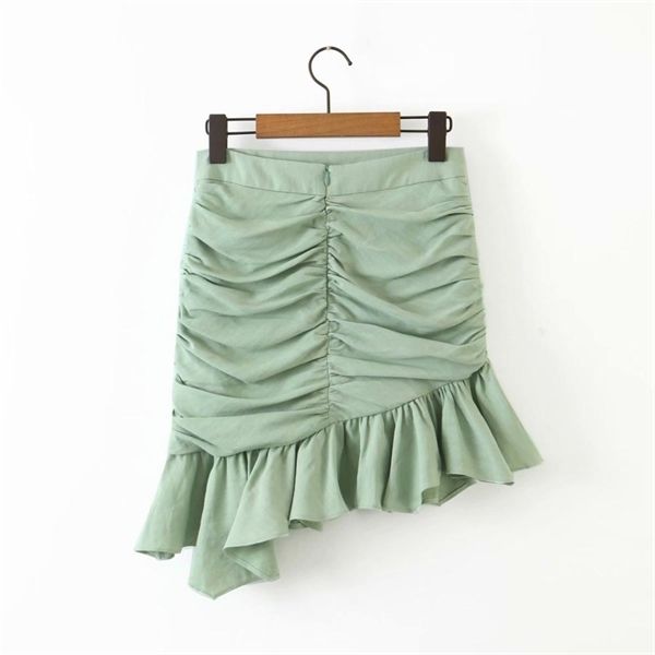 new women fashion solid color pleated asymmetrical skirt faldas mujer ladies back zipper vestidos chic hem ruffles skirts qun654 q1217, Black
new women fashion solid color pleated asymmetrical skirt faldas mujer ladies back zipper vestidos chic hem ruffles skirts qun654 q1217, Black