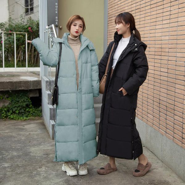 over-the-knee lengthened jacket fashion slim hooded thicken ladies cotton coat winter warm candy color elegant women jacket1, Black
over-the-knee lengthened jacket fashion slim hooded thicken ladies cotton coat winter warm candy color elegant women jacket1, Black