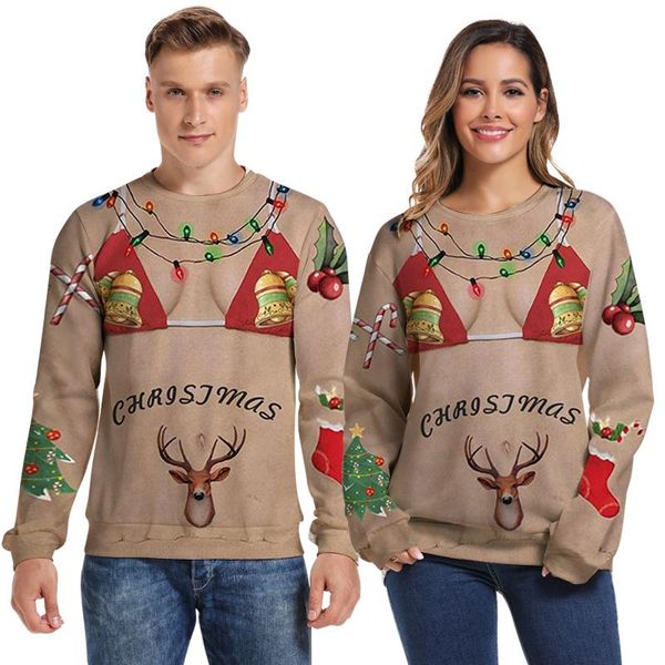 men's sweaters ugly christmas streetwear mens sweater casual jumper year party vacation funny novelty 3d printed oversized sweatshirts, White;black
men's sweaters ugly christmas streetwear mens sweater casual jumper year party vacation funny novelty 3d printed oversized sweatshirts, White;black