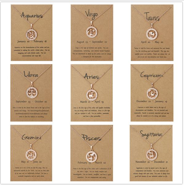 2020 new fashion zodiac 12 constellation cz astrology zodiac star virgo libra scorpius sagittarius necklace birthday gifts for women girl, Silver 
2020 new fashion zodiac 12 constellation cz astrology zodiac star virgo libra scorpius sagittarius necklace birthday gifts for women girl, Silver