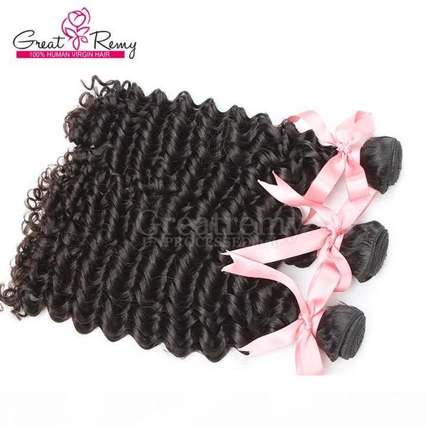 3pcs lot deep wave brazilian human hair weave double weft unprocessed remy human virgin hair bundles extensions natural color greatremy, Black
3pcs lot deep wave brazilian human hair weave double weft unprocessed remy human virgin hair bundles extensions natural color greatremy, Black