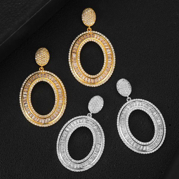 dangle & chandelier godki luxury baguette drop earrings for women wedding cz brincos boucle d'oreille 2021 bohemia jewelry party access, Silver
dangle & chandelier godki luxury baguette drop earrings for women wedding cz brincos boucle d'oreille 2021 bohemia jewelry party access, Silver