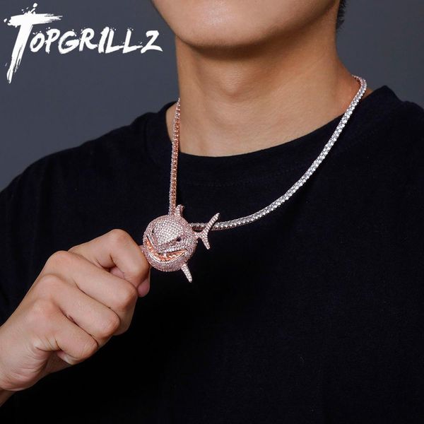 rillz small size 6ix9ine shark pendant iced out cubic zirconia pendant necklace hip hop for men women fashion gift jewelry 201013, Silver
rillz small size 6ix9ine shark pendant iced out cubic zirconia pendant necklace hip hop for men women fashion gift jewelry 201013, Silver