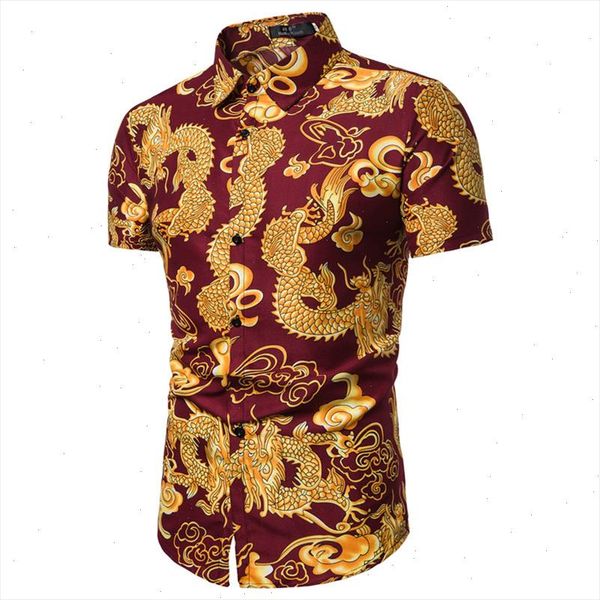chinese style flower shirt 2021 new 3d dragon pattern print streetwear fashion casual men short sleeve hawaiian shirt, White;black
chinese style flower shirt 2021 new 3d dragon pattern print streetwear fashion casual men short sleeve hawaiian shirt, White;black
