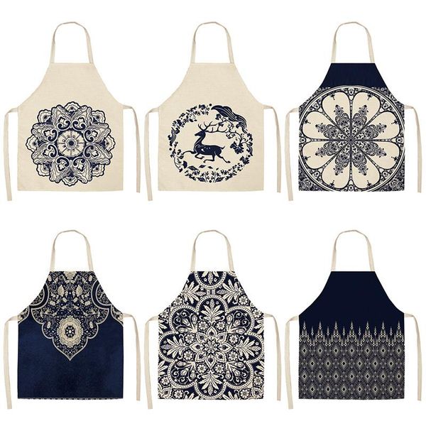 aprons 1pcs mandala deer kitchen for women cotton linen bibs household cleaning pinafore home cooking apron 53*65cm wql0113
aprons 1pcs mandala deer kitchen for women cotton linen bibs household cleaning pinafore home cooking apron 53*65cm wql0113