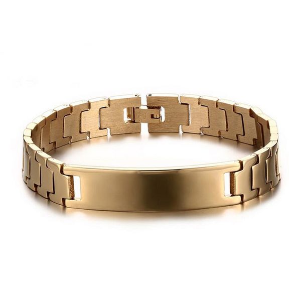 charm bracelets 2021 arrival good quality 12mm wide cool men design stick charms curb chain stainless steel jewelry bangle/ bracelet qb06, Golden;silver
charm bracelets 2021 arrival good quality 12mm wide cool men design stick charms curb chain stainless steel jewelry bangle/ bracelet qb06, Golden;silver