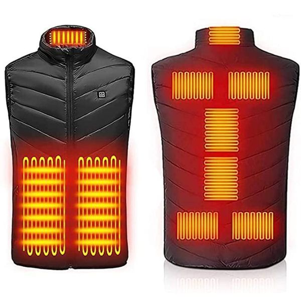 men's vests 9 places men autumn winter smart usb electric heating vest thermal clothing women outdoor sleeveless warm jacket fishing hu, Black;white
men's vests 9 places men autumn winter smart usb electric heating vest thermal clothing women outdoor sleeveless warm jacket fishing hu, Black;white