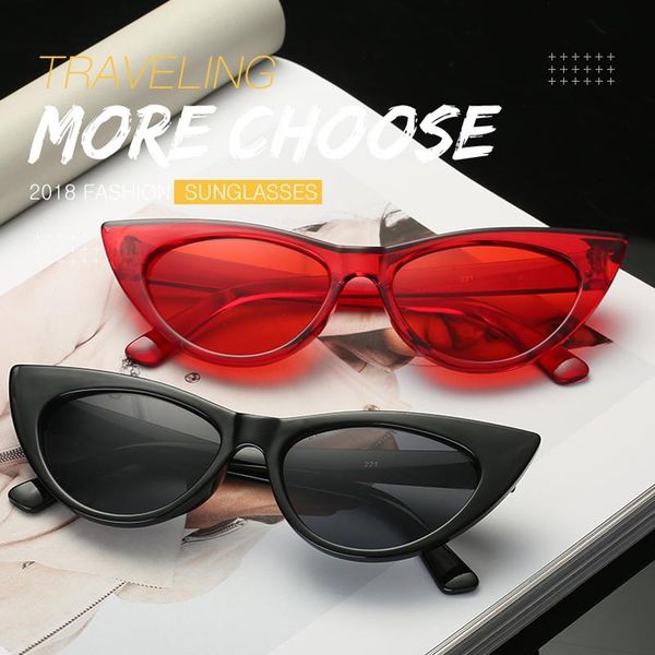 new vintage black cat eye sunglasses women fashion brand designer mirror small frame cateye sun glasses for female shades uv400, White;black
new vintage black cat eye sunglasses women fashion brand designer mirror small frame cateye sun glasses for female shades uv400, White;black