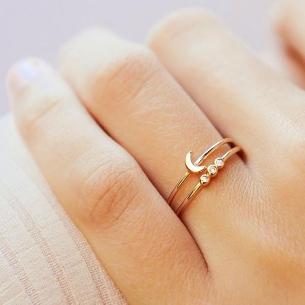 wedding rings fashion personality gold-color star moon stack cubic zircon women set simple thin anel party korea jewelry z4, Slivery;golden
wedding rings fashion personality gold-color star moon stack cubic zircon women set simple thin anel party korea jewelry z4, Slivery;golden