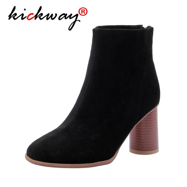 boots 2021 flock leather women high heels black ankle for round toe autumn winter shoes size 34-48
boots 2021 flock leather women high heels black ankle for round toe autumn winter shoes size 34-48
