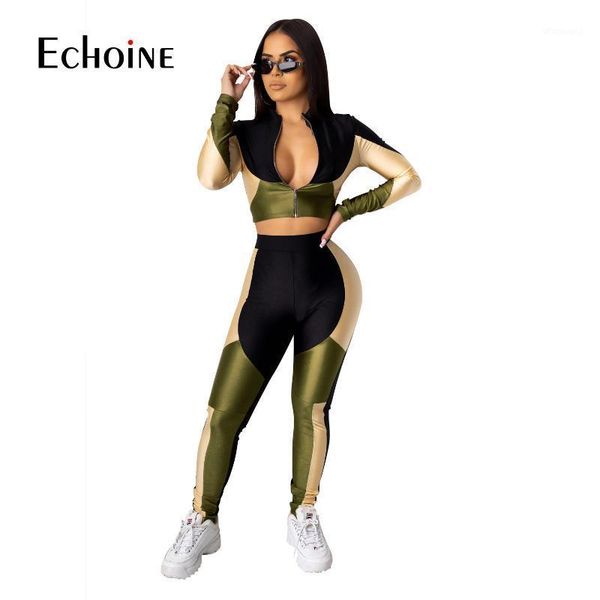 autumn winter womens set color patchwork crop pants suit full sleeve two piece tracksuit club outfits set sporty streetwear1, White
autumn winter womens set color patchwork crop pants suit full sleeve two piece tracksuit club outfits set sporty streetwear1, White