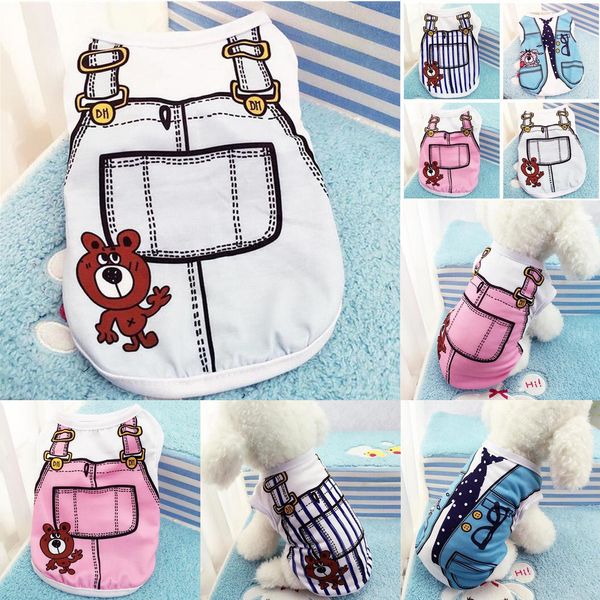 shirt cartoon vest spring cat dog summer comfortable t-shirt pet clothes puppy costume outfits cute clothing 4 n985n
shirt cartoon vest spring cat dog summer comfortable t-shirt pet clothes puppy costume outfits cute clothing 4 n985n