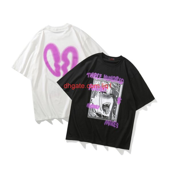lawfoo2021 spring and summer new products guochao men's two dimensional portrait graffiti printing men's loose short sleeve t-shir, White;black
lawfoo2021 spring and summer new products guochao men's two dimensional portrait graffiti printing men's loose short sleeve t-shir, White;black