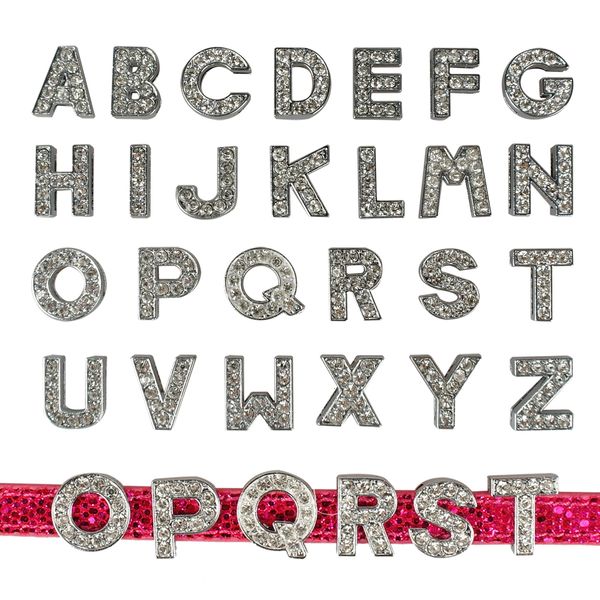 26pcs a-z white letters 10mm clear rhinestone dog pet cat personalized name diy slider
26pcs a-z white letters 10mm clear rhinestone dog pet cat personalized name diy slider