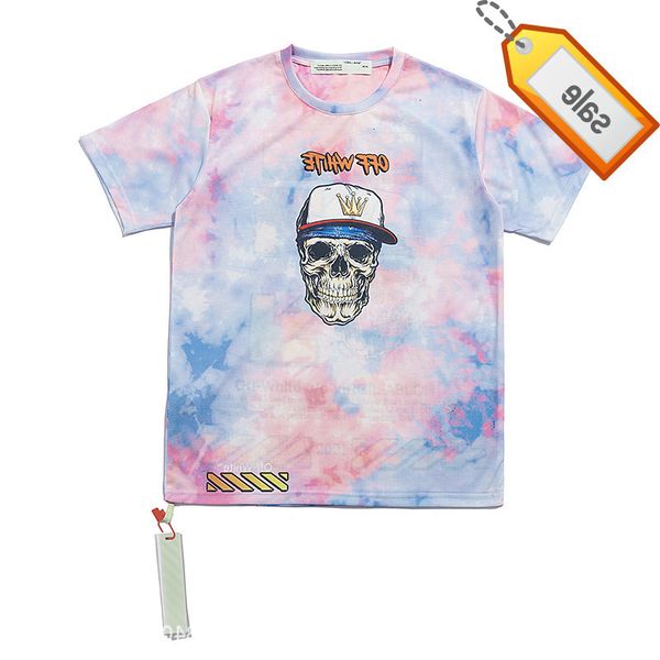 2022 summer off new trend printed skull short sleeve round neck t-shirt for men and women, White;black
2022 summer off new trend printed skull short sleeve round neck t-shirt for men and women, White;black