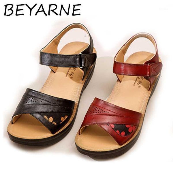 beyarne summer women sandals genuine leather soft casual sandals ladies flat comfortable mother shoes woman shoes1, Black
beyarne summer women sandals genuine leather soft casual sandals ladies flat comfortable mother shoes woman shoes1, Black