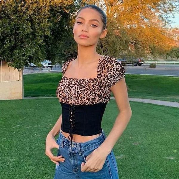 women's t-shirt iamgia summer harajuku women leopard tshirt crop slash neck streetwear vogue t shirt femme short sleeve tee shirt1, White
women's t-shirt iamgia summer harajuku women leopard tshirt crop slash neck streetwear vogue t shirt femme short sleeve tee shirt1, White