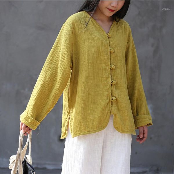 origoods solid cotton long sleeve women blouse chinese style vintage shirt blouse white black red women shirt blusas d0401
origoods solid cotton long sleeve women blouse chinese style vintage shirt blouse white black red women shirt blusas d0401