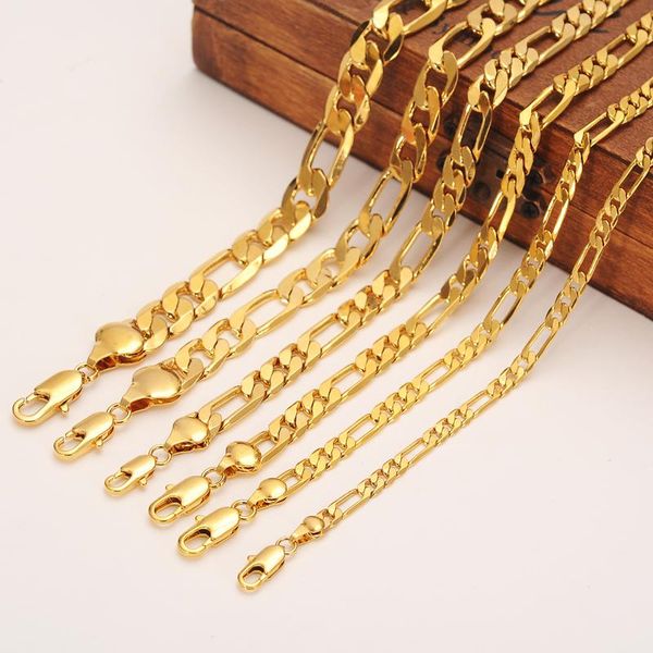chains gold necklace for men women boy figaro rope snake curb link chain 2021 fashion jewelry 8-19-24inch christmas gift, Silver
chains gold necklace for men women boy figaro rope snake curb link chain 2021 fashion jewelry 8-19-24inch christmas gift, Silver