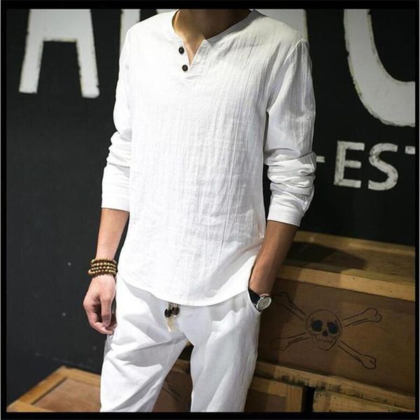 linen shirts solid basic long sleeve t shirt men spring new crew neck t-shirts fashion male tee plus size m-4xl 5xl, White;black
linen shirts solid basic long sleeve t shirt men spring new crew neck t-shirts fashion male tee plus size m-4xl 5xl, White;black