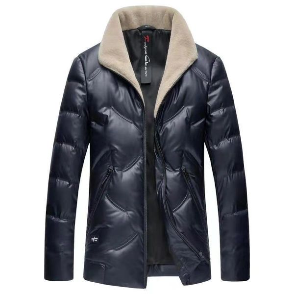 duck new jackets winter casual business men mark fine clothes turn down collar western puffer jacket msfp, Black
duck new jackets winter casual business men mark fine clothes turn down collar western puffer jacket msfp, Black