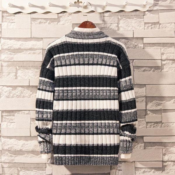 casual men's sweater o-neck striped slim fit knittwear 2020 autumn mens sweaters pullovers pullover men pull homme -3xl fashion, White;black
casual men's sweater o-neck striped slim fit knittwear 2020 autumn mens sweaters pullovers pullover men pull homme -3xl fashion, White;black