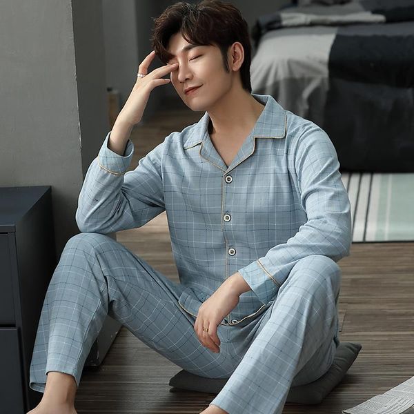 6535 cotton turn-down collar button-down long sleeve trousers pajama autumn winter boy man cozy jammies nightwear pyjamas cke, Black;brown
6535 cotton turn-down collar button-down long sleeve trousers pajama autumn winter boy man cozy jammies nightwear pyjamas cke, Black;brown