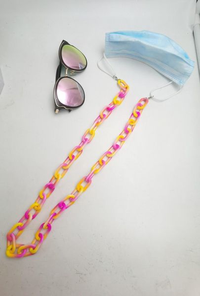 multi color chic acrylic eyeglasses chain simple gradient color mask rope sunglasses nonskid chain mask holder jewelry h bbyhjp
multi color chic acrylic eyeglasses chain simple gradient color mask rope sunglasses nonskid chain mask holder jewelry h bbyhjp