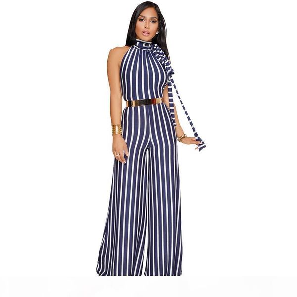 elegant women striped jumpsuit sleeveless backless wide leg pants 2019 summer beach casual romper clothes for women, Black;white
elegant women striped jumpsuit sleeveless backless wide leg pants 2019 summer beach casual romper clothes for women, Black;white