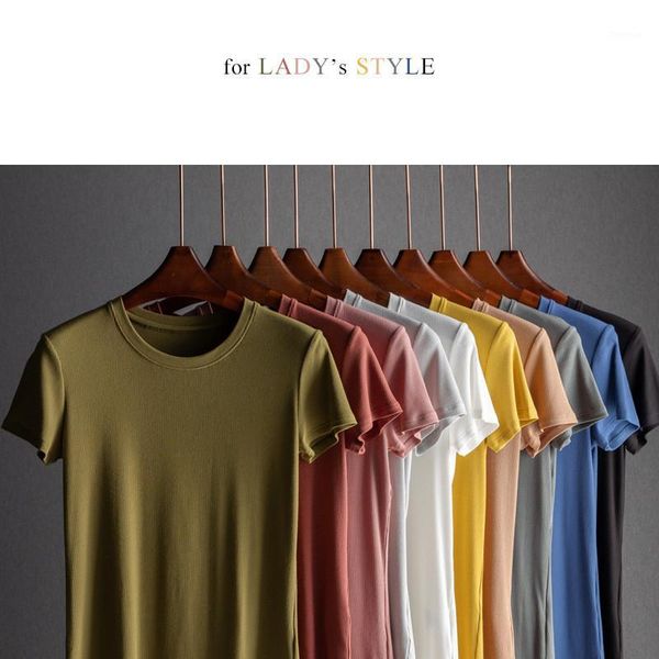 mrmt 2020 brand new women's t shirt short-sleeve v-neck round collar knit rib pure color t-shirt for female fashion t-shirt1, White
mrmt 2020 brand new women's t shirt short-sleeve v-neck round collar knit rib pure color t-shirt for female fashion t-shirt1, White
