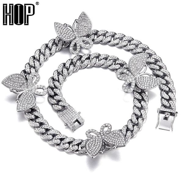 chains hip hop iced out paved rhinestones 13mm gold full miami curb cuban chain with butterfly choker necklaces for men jewelry, Silver
chains hip hop iced out paved rhinestones 13mm gold full miami curb cuban chain with butterfly choker necklaces for men jewelry, Silver