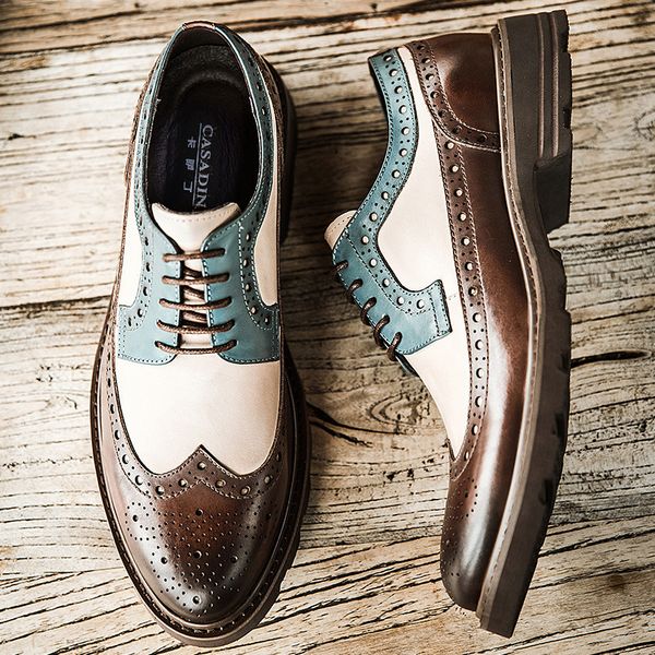 of new design the fashionable men party club dress leather cow tan carved shoes bullock platform zapato hombre sneakers av1j, Black
of new design the fashionable men party club dress leather cow tan carved shoes bullock platform zapato hombre sneakers av1j, Black