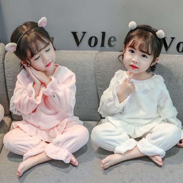 autumn girls' housewear suit baby winter flannel pajamas princs children's coral two piece set, Blue;red
autumn girls' housewear suit baby winter flannel pajamas princs children's coral two piece set, Blue;red